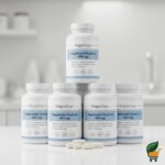 MagneEase Magnesium Glycinate 400 mg – 5 Bottle Mega Combo Pack